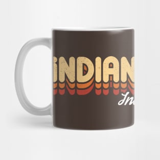 Retro Indianapolis Indiana Mug